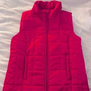 Hot Pink Puffer Vest